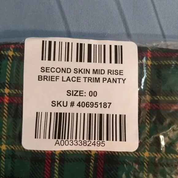 Torrid - Lace Brief Panty - NWT - M 10 - 00 - Plaid - Picture 5 of 5